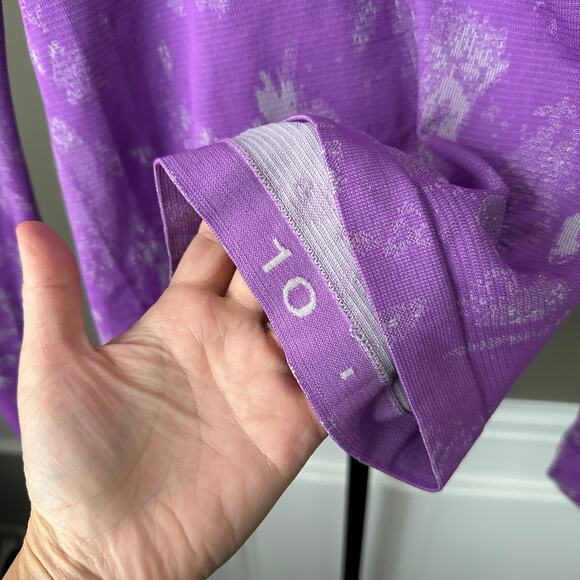 Lululemon Swiftly Tech Long Sleeve Shirt 2.0 * Purple Size 10 - Picture 3 of 5
